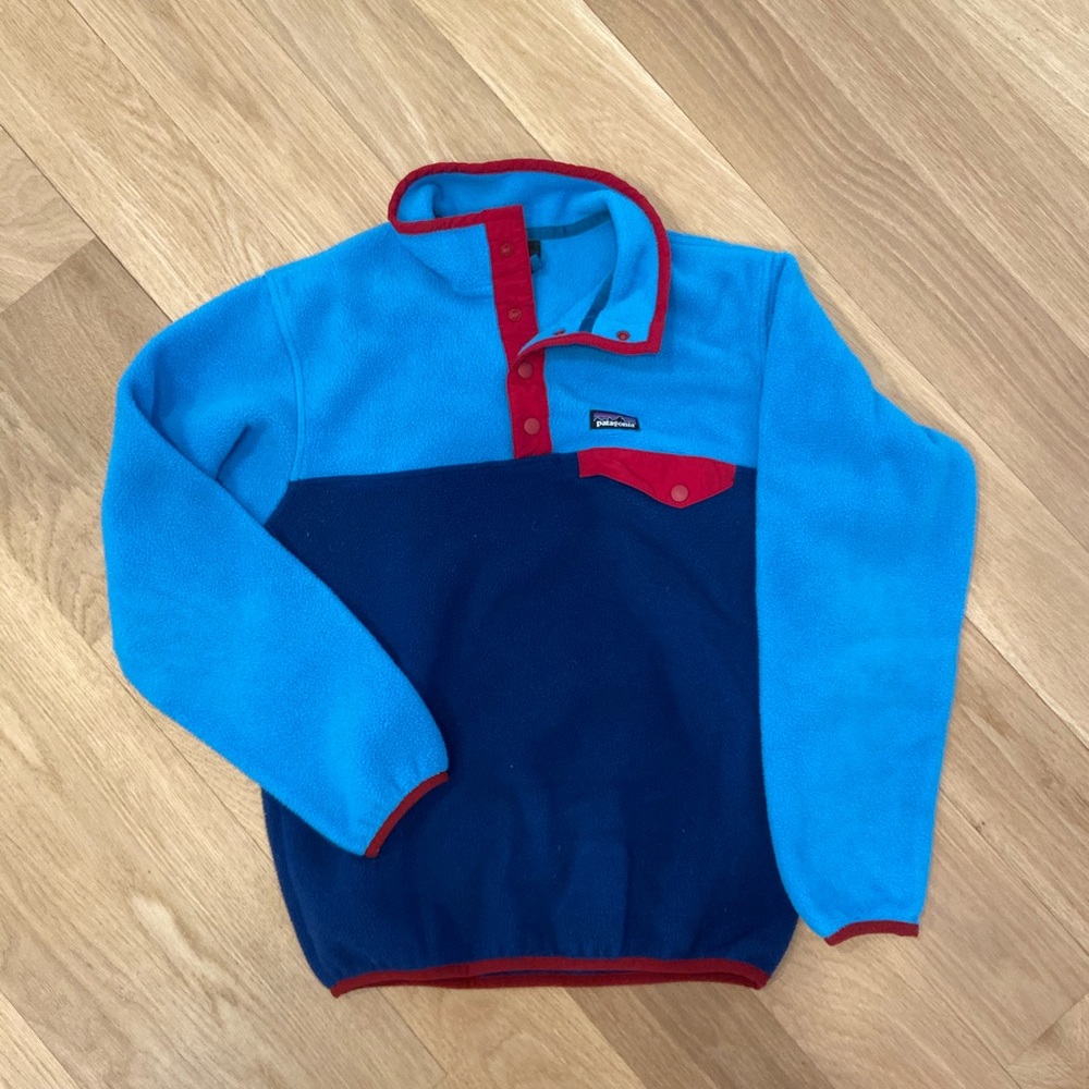 Patagonia Boys Synchilla Snap-T Fleece Pullover